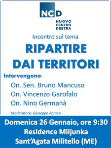 Locandina Convegno NDC 26 Gennaio