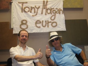 Tony Morgan premiato al festival “Città Viva”