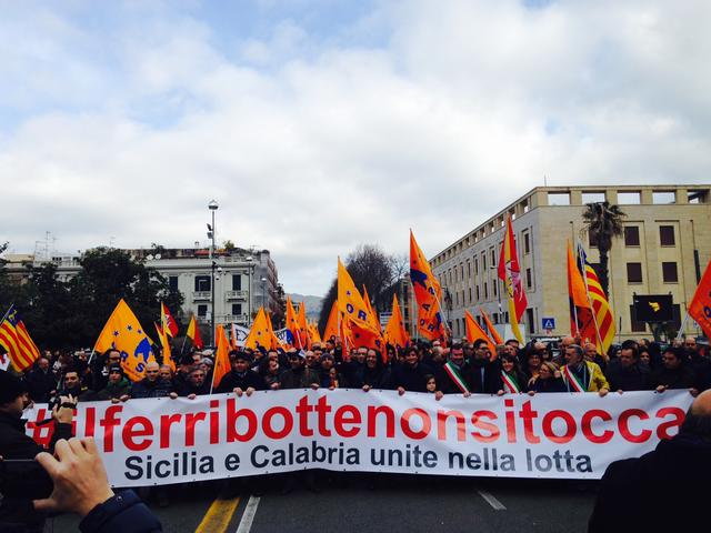 protesta messina treni