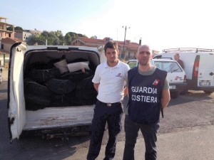 Sequestrata mezza tonnellata di ricci di mare