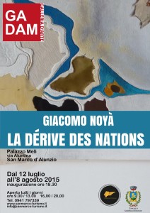 “LA DÉRIVE DES NATION”, GIACOMO NOYA ALLA GADAM