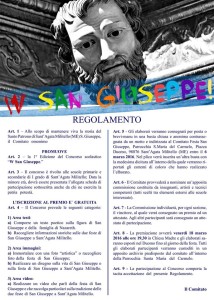 concorso regolamento