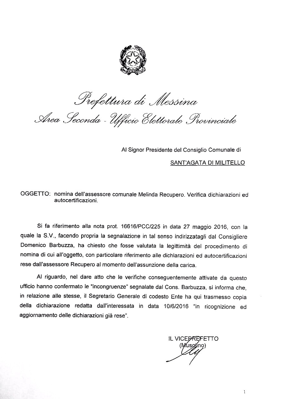 Nomina Recupero, tra “incongruenze” e integrazioni. Ma il caso è davvero chiuso?