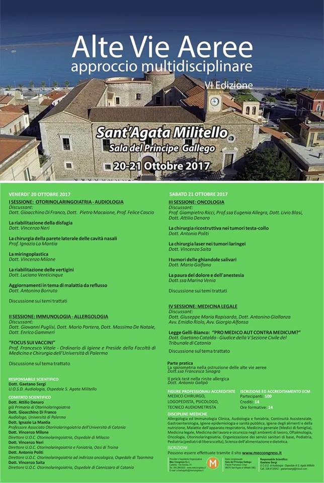 Al via la VI edizione di “Alte vie aeree” al Castello Gallego