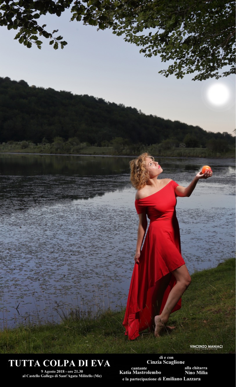 “Tutta colpa di Eva”. Al Castello Gallego lo spettacolo di Cinzia Scaglione