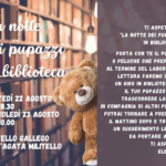 "La notte dei pupazzi in biblioteca", martedì 22 agosto l'evento per i più piccoli al castello