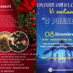 Natale '23, iniziative in via Baldisseri e presepe nelle contrade Gaglio-Cavarretta