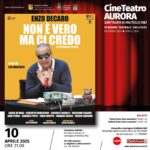 Rassegna teatrale, questa sera gran finale all'Aurora con Enzo Decaro in "Non è vero ma ci credo"