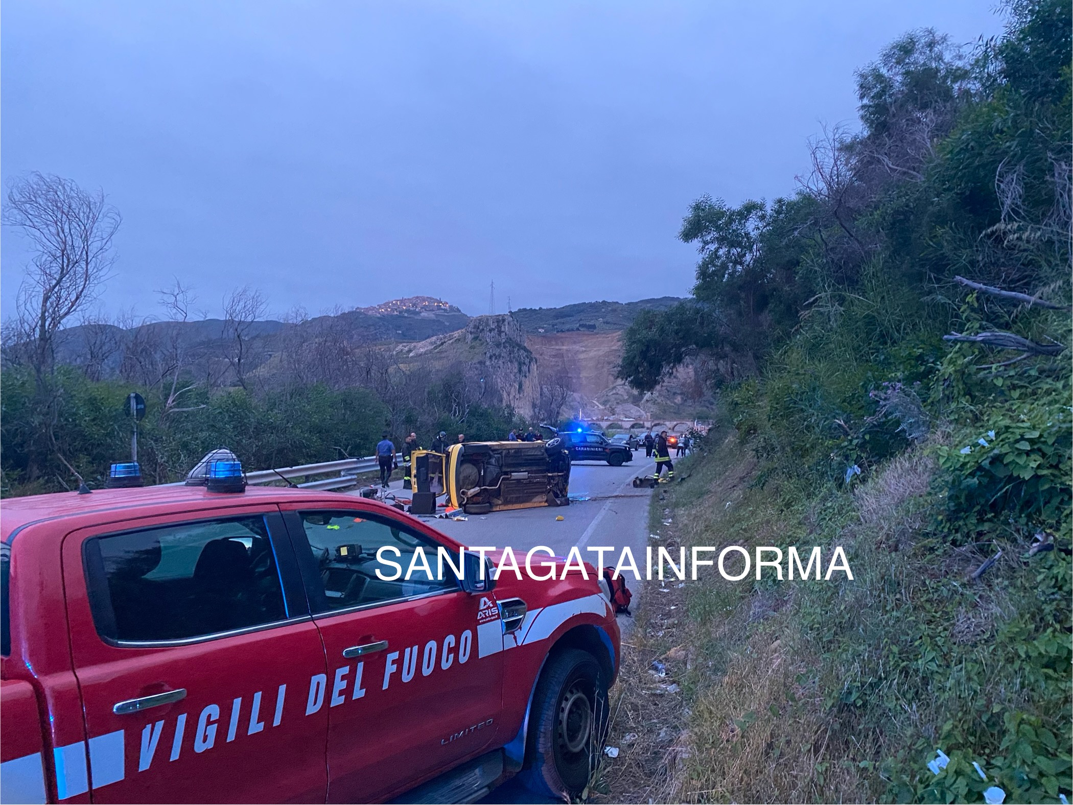 incidente sant'agata dei goti oggi