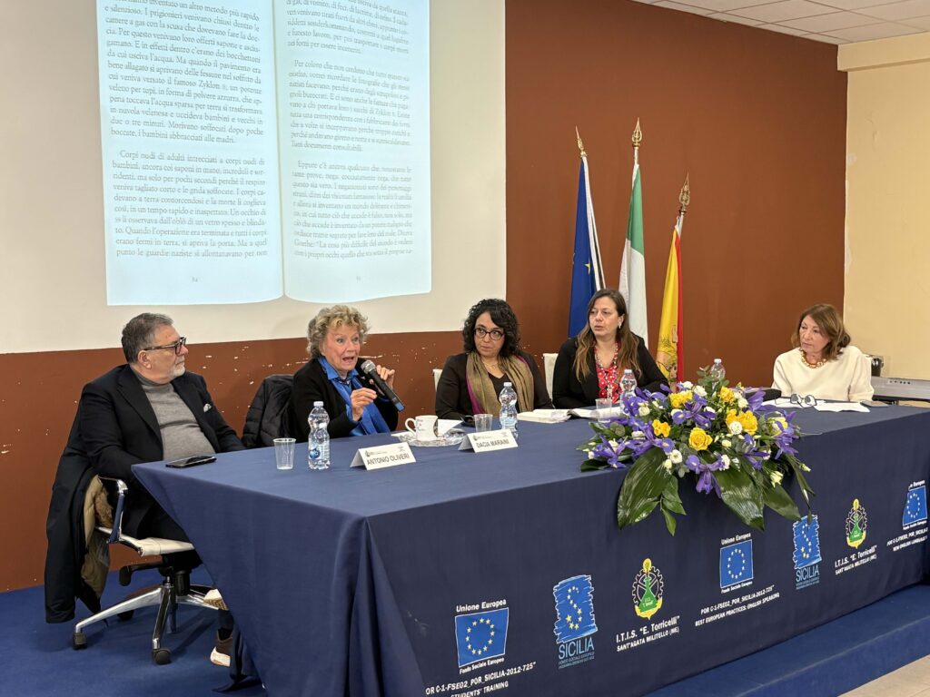 L’incontro degli studenti santagatesi con Dacia Maraini, momento di grande valore culturale e sociale