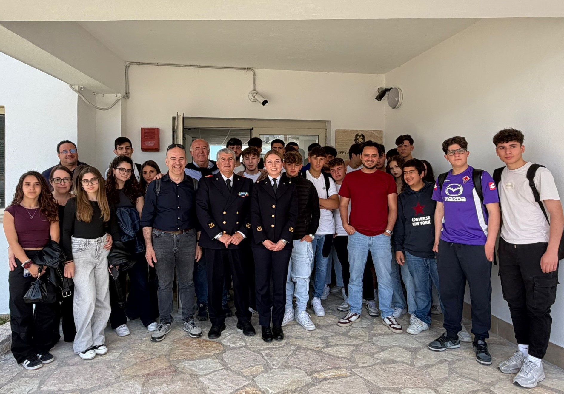 studenti guardia costiera sagata